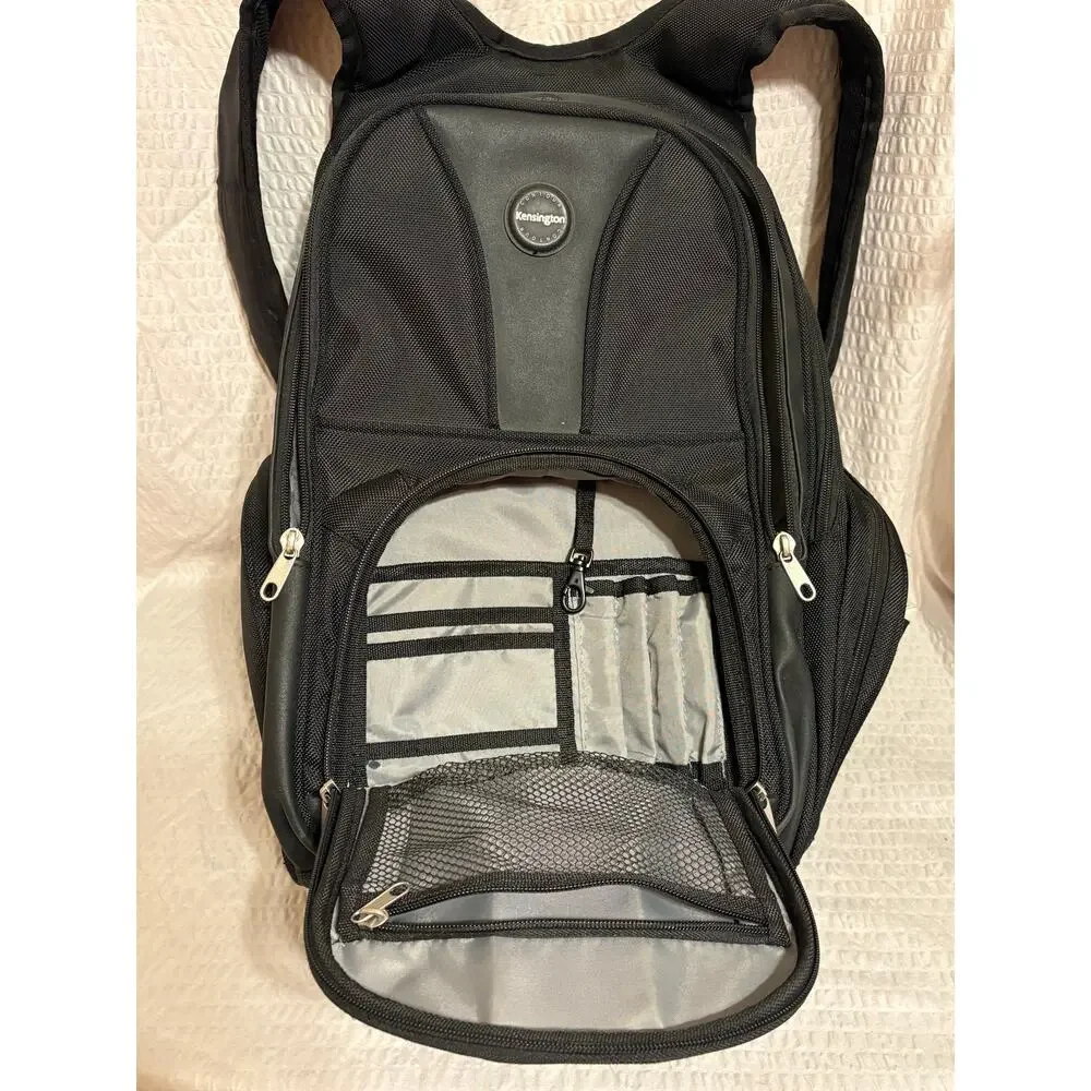 Kensington Contour Ergonomic 16”-17” Laptop Ballistic Nylon Backpack Travel Bag